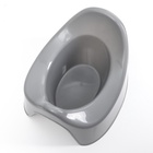 Горшок детский, серый - Фото 4
