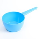 Ковш для купания и мытья головы, цвет голубой - Фото 1