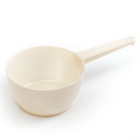 Ковш пластиковый для купания и мытья головы, детский банный ковшик, 1 л., белый - Фото 3