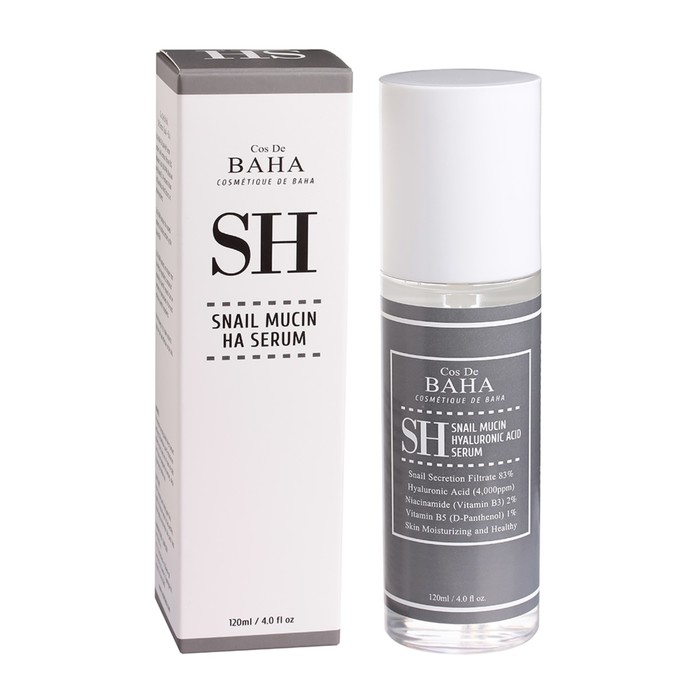 Сыворотка для лица Cos De Baha Snail Serum, 120 мл - Фото 1