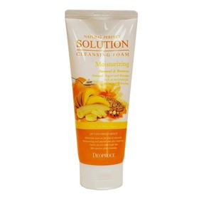 Пенка DEOPROCE natural perfect solution oatmeal & banana 170 гр