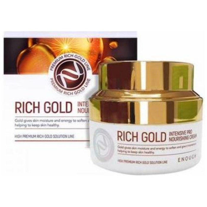 Крем для лица питательная с золотом Rich Gold Intensive Pro Nourishing Cream 50 мл - Фото 1