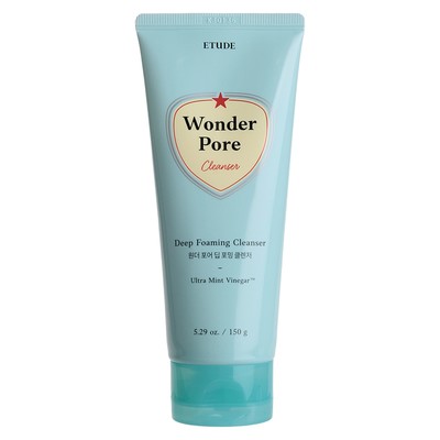 Пенка для умывания Etude Wonder Pore Cleanser, с экстрактом мяты, 150 г