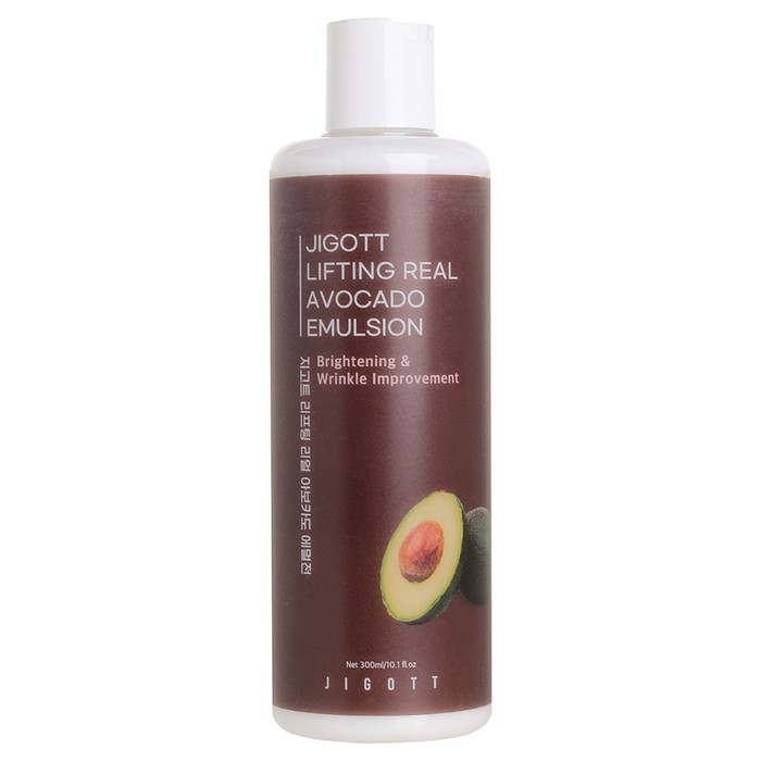 Эмульсия-лифтинг с авокадо Jigott Lifting Real Avocado Emulsion, 300 мл - Фото 1