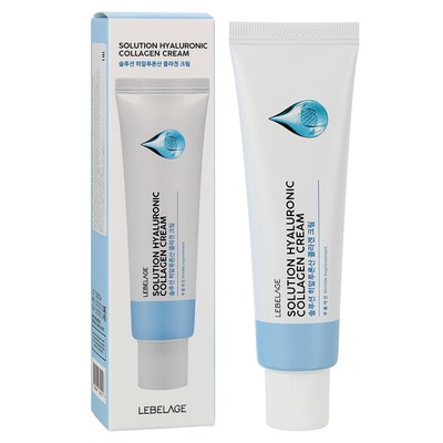 Крем LEBELAGE SOLUTION HYALURONIC COLLAGEN CREAM