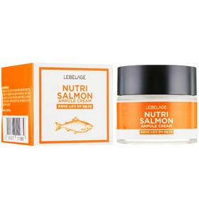 Крем для лица Lebelage Ampule Cream Nutri Salmon, 70 мл