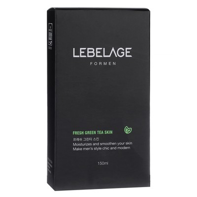 Тонер для лица мужской LebelageFresh Green Tea For Men Skin, 150 мл