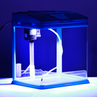 Аквариум SeaStar HX-240ZF в комплекте: LED-лампа двухцветная, фильтр 200 л/ч, 12 л, голубой - Фото 11