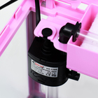 Аквариум SeaStar HX-240F, 10 л, в комплекте: LED-лампа, фильтр, розовый - Фото 8