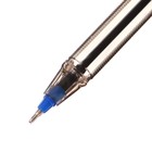 Набор шариковых ручек 12 штук, 0,7мм, корпус прозрачный игольчатый, пишущий узел, чернила синие - Фото 4