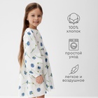 Платье детское с дл. рукавом KAFTAN "Васильки", р 26 (80-86см) 10329909 - фото 14297432
