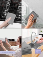 Салфетки для уборки Future Alp Multilayer, 2 шт., микрофибра, ПВА, 30×30 см, серые - Фото 5