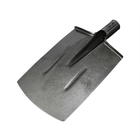 Лопата штыковая прямоугольная, тулейка 40 мм, рельсовая сталь, без черенка, Greengo - фото 9402820