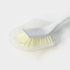 Щётка для мытья посуды Raccoon Breeze, удобная ручка, 30×6,5×8,5 см, ворс 2,5 см - фото 9756114