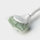 Щётка для мытья посуды с пластиковой губкой Raccoon Breeze, 30×6 см - Фото 6