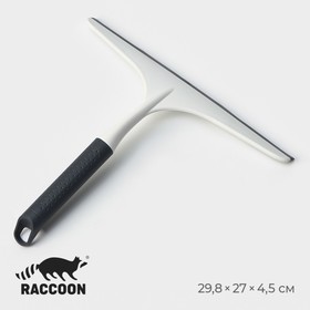 Водосгон для окон и зеркал Raccoon Breeze, удобная ручка, 29,5×27 см