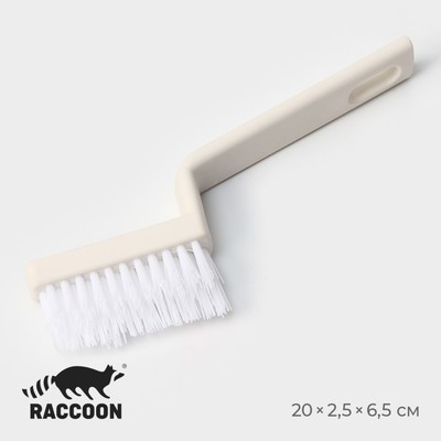 Щётка для сложных загрязнений Raccoon Breeze, 20×2.5 см, жесткий скошенный ворс 3 см