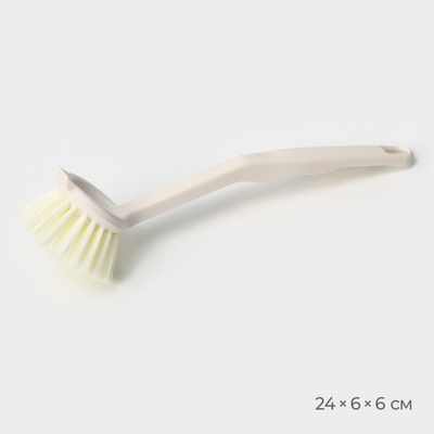 Щётка для мытья посуды Breeze, 24×6 см, ворс 3 см