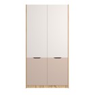 Шкаф для одежды «Модена», 1032×459×2010 мм, дуб вотан / кашемир серый / глиняный серый - Фото 3