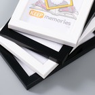 Набор рамок "Формат" 10х15 см, 4 шт. цвет чёрный/белый - фото 24519305