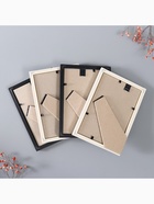 Набор фоторамок для фото Keep memories 10×15 см «Формат», 4 шт., чёрный, белый, (пластиковый экран)  (артикул 10337535)  большой выбор товаров оптом и в розницу по низким ценам с доставкой