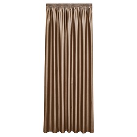 Портьера Decofest «Тринити», размер 200x280 см, цвет коричневый