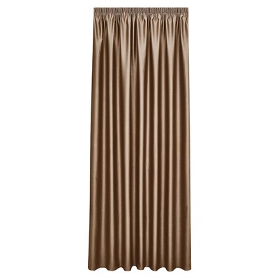Портьера Decofest «Тринити», размер 200x280 см, цвет коричневый