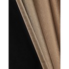 Портьера Decofest «Тринити», размер 200x280 см, цвет коричневый - Фото 12
