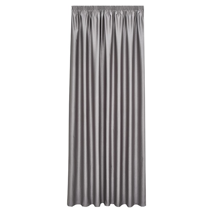 Портьера Decofest «Тринити», размер 200x280 см, цвет светло-серый