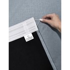 Портьера Decofest «Тринити», размер 200x280 см, цвет серый - Фото 6