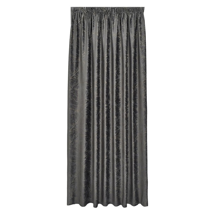 Портьера «Камео», размер 200x280 см, цвет серый - Фото 1