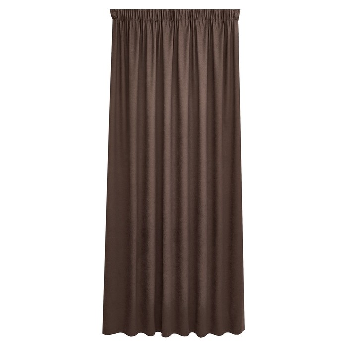 Портьера Decofest «Софи», размер 200x280 см, цвет коричневый