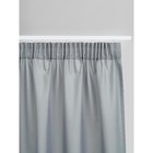 Портьера «Элис», размер 150x270 см, цвет светло-серый - Фото 9