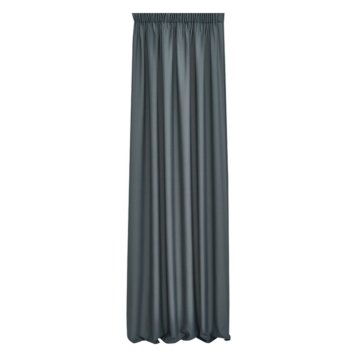 Портьера «Элис», размер 150x270 см, цвет серый - Фото 1