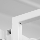 УЦЕНКА Буклетница вращающаяся 144 ячейки для открыток А5, 62.4×62.4×180 см, цвет белый - Фото 9