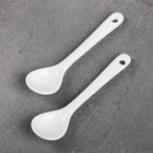 Набор керамический «Муж и жена», кружка 140 мл. 2 шт., ложка 2 шт., цвет разноцветный - Фото 3