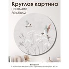 Репродукция картины на холсте «Весенняя песня II», 30х30 см - Фото 2