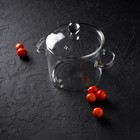УЦЕНКА Кастрюля из жаропрочного стекла Magistro «Лия», 1.2 л, 20×14 см - Фото 6