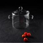 УЦЕНКА Кастрюля из жаропрочного стекла Magistro «Лия», 1.2 л, 20×14 см - Фото 8