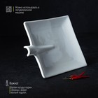 УЦЕНКА Блюдо фарфоровое "Лопатка" 24,5x18x3,5 см - фото 14918211