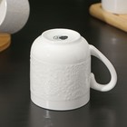 УЦЕНКА Набор кружек фарфоровых на деревянной подставке 4 шт. «Bella Tenero» кружка 400 мл - Фото 5