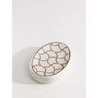 УЦЕНКА Набор для ванной «Сицилия», 3 предмета (мыльница, дозатор для мыла, стакан) - Фото 5