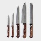 Набор кухонных ножей TRAMONTINA Polywood, 6 предметов, ножи с подставкой - Фото 3