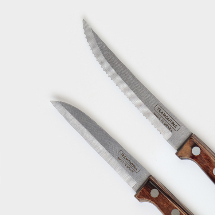 Набор кухонных ножей TRAMONTINA Polywood, 5 предметов - фото 1884578219