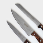 Набор кухонных ножей TRAMONTINA Polywood, 6 предметов, ножи с подставкой - Фото 6