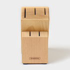 Набор кухонных ножей TRAMONTINA Polywood, 6 предметов, ножи с подставкой - фото 23874560