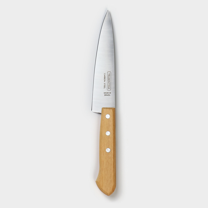 Нож кухонный поварской TRAMONTINA Carbon, лезвие 15 см - фото 1909571913