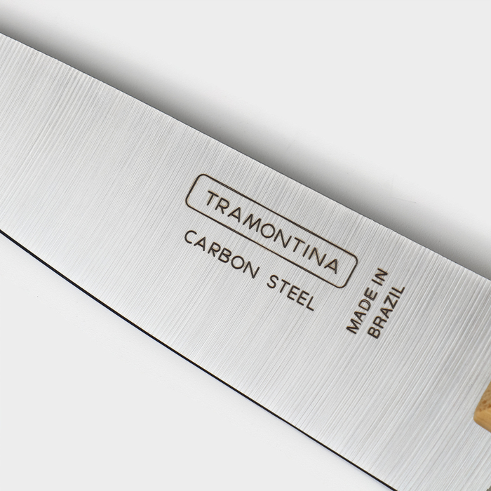 Нож кухонный поварской TRAMONTINA Carbon, лезвие 15 см - фото 1909571915