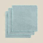 Салфетки махровые SL HOME: Frame «Аззура», 30×30 см - 3 шт., хлопок 100%, бирюзовые - Фото 5