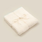 Полотенце махровое SL HOME: Frame «Айвори», 90×150 см, хлопок 100%, бежевое - Фото 11